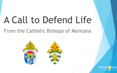 Montana’s Bishops Issue a Call to Defend Life